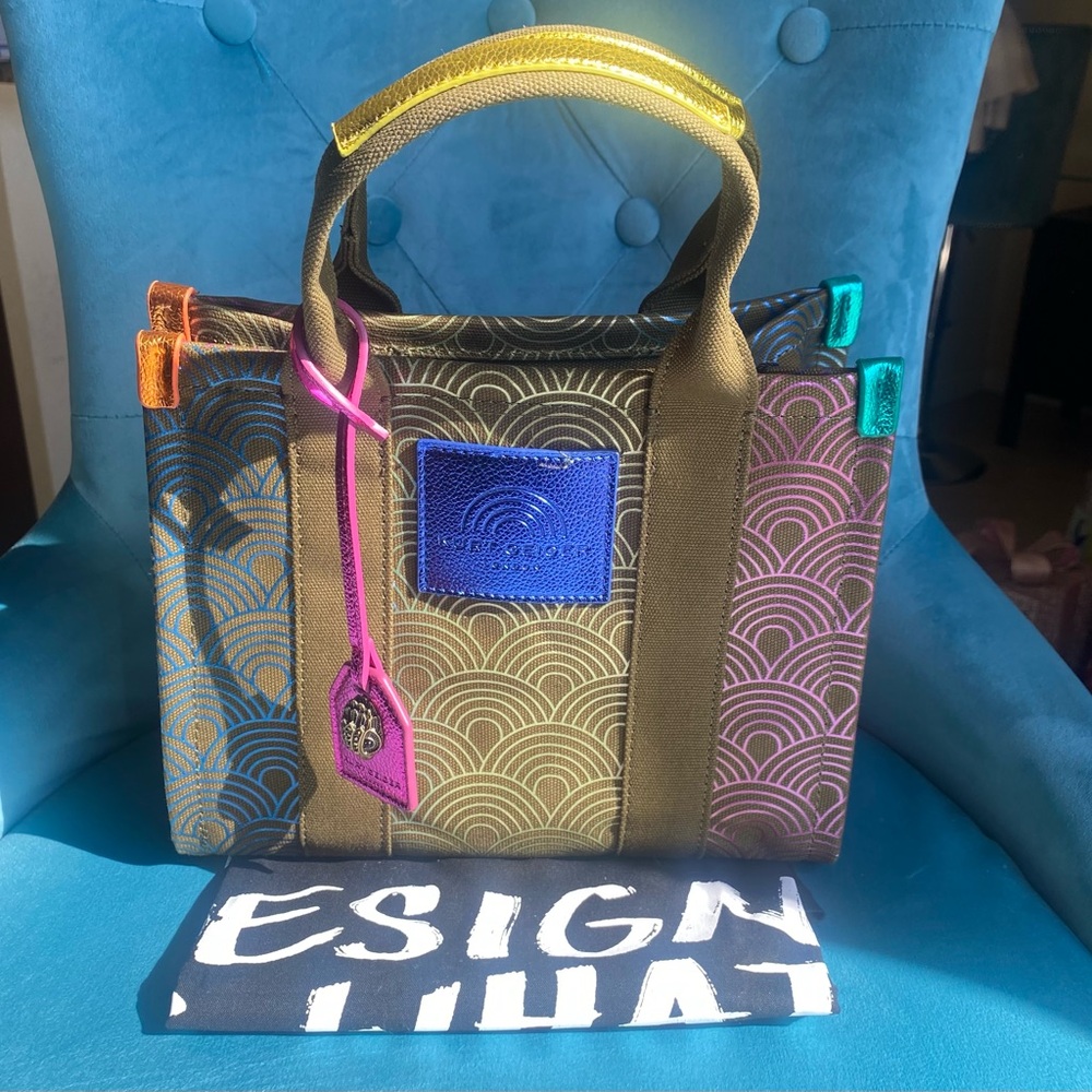 Kurt Geiger Colorful Wave Pattern Crossbody Bag NWT - Picture 6 of 10